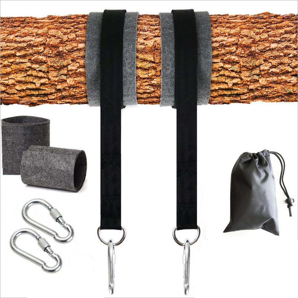 Schaukel Seil Baum Hängen Riemen Bausatz Hängematten Haken Für Schaukeln Tragen Beutel Einfache Installation Mit Sicherer sperren schnappen Karabiner 40a