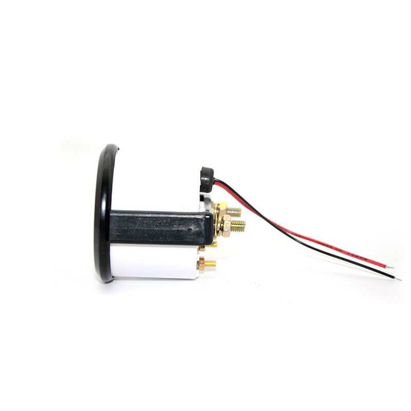 2" 52mm Volt Gauge 8-16V White Face Black Rim Car Analog Gauge