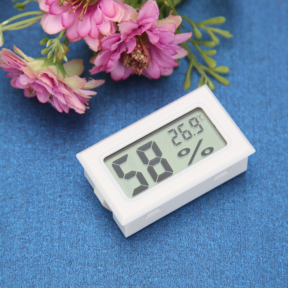 Mini Thermometer Hygrometer Handige Digitale Lcd Indoor Temperatuursensor Vochtigheid Meter Thermometer Hygrometer Detector