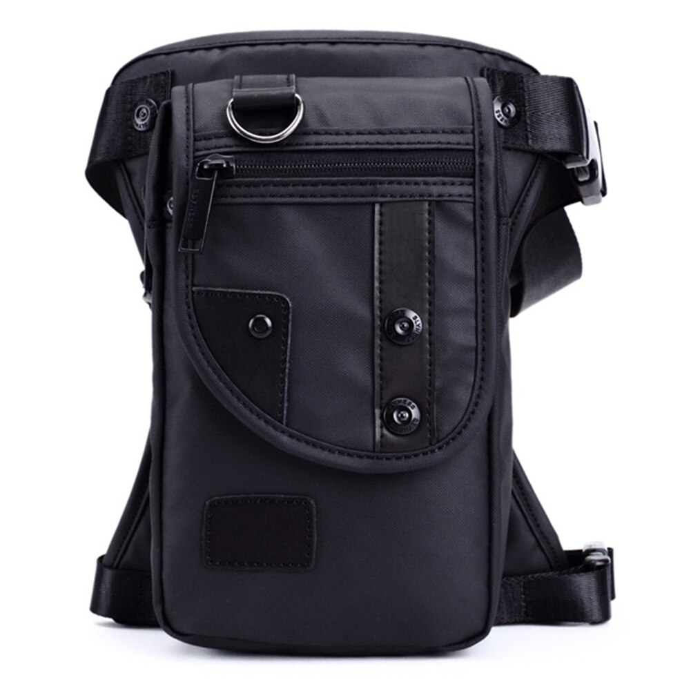 Bolsa de pierna de viaje para hombre, ligera, impermeable, para acampar al aire libre, hombro, cintura, pecho, diario: Default Title