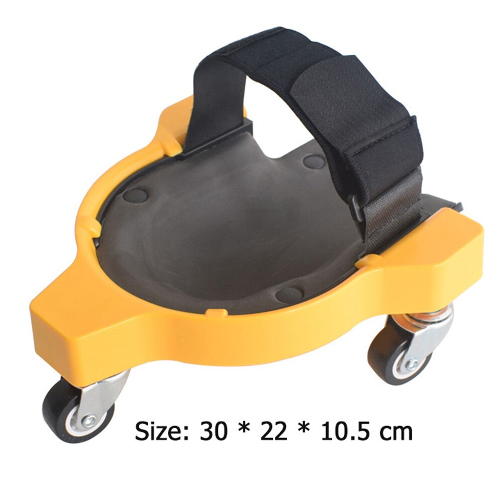 Rolling Knie Pads Verstelbare Riem Knie Bescherming Pads Met Wielen Universele Wiel Knielen Pad Borstel Muur Veiligheid Levert