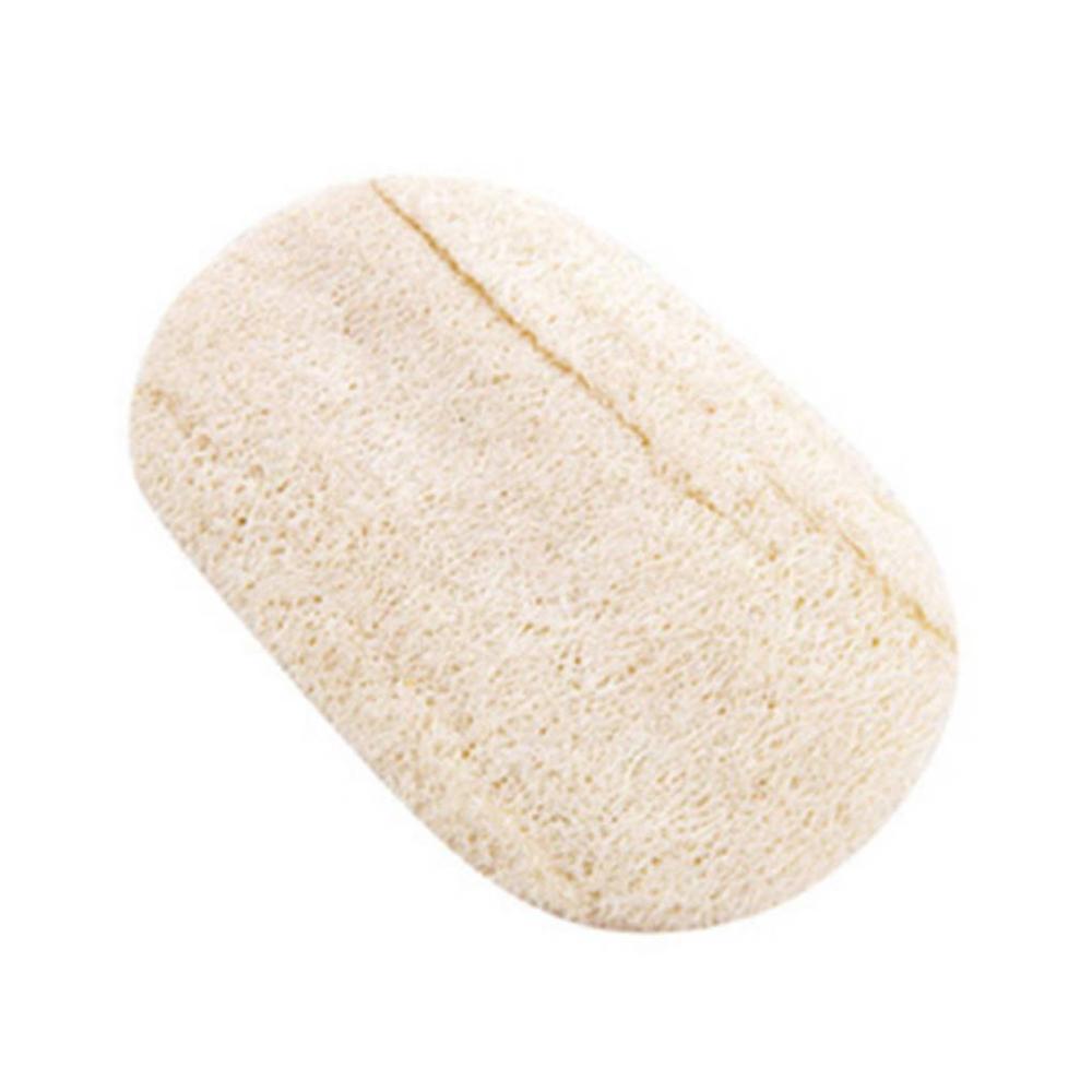 Natuurlijke Loofah Spons Bad Bal Douche Wrijven Voor Hele Lichaam Gezonde Massage Borstel Scrubber Peeling Bathing Hoofdmassage Pad: NO.2