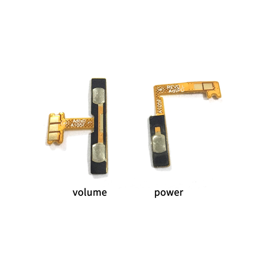 Voor Samsung Galaxy A01 A015F Power Volume Knop Flex Kabel Side Key Switch On Off Knop Reparatie Onderdelen
