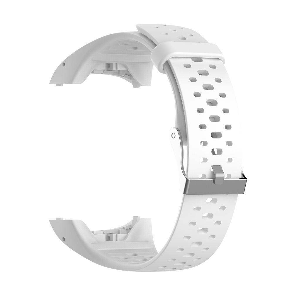 Bracelet en Silicone respirant pour M400 M430 montre intelligente Bracelet de montre Bracelet de remplacement pour Polar M400 M430 GPS: B