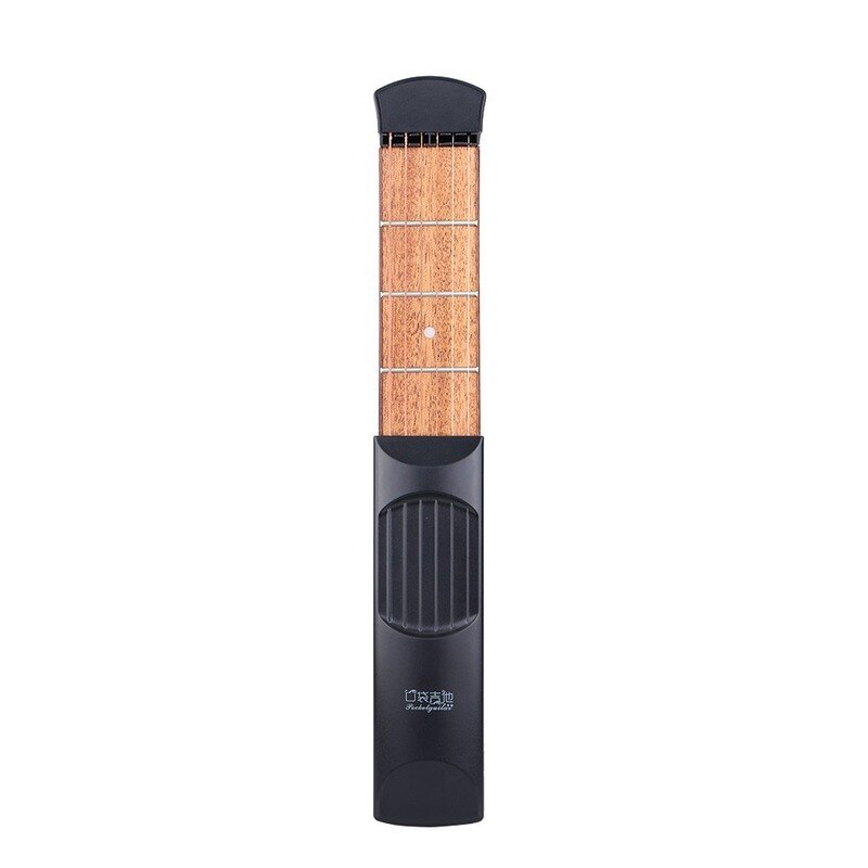 Outil de pratique de guitare acoustique de poche Portable, Gadget 6 cordes 4 frettes modèle pour débutant