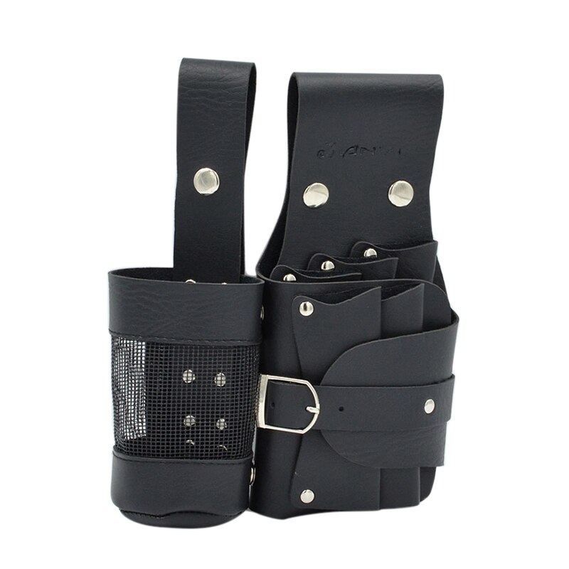 Best Selling Kappers Kapper Schaar Holster Tassen Houder Professionele Haar Schaar Zak Voor Kapper Kapper Haar Schaar Zak: Black