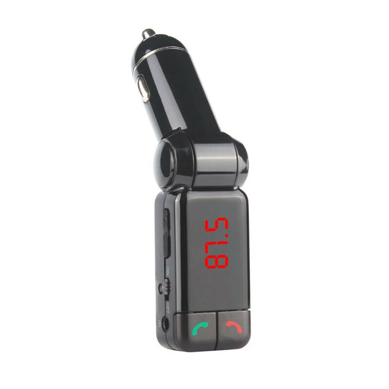 Bluetooth Fm-zender Draadloze MP3 Speler Auto Kit Dual Usb Oplader Voor Universal Telefoons B88