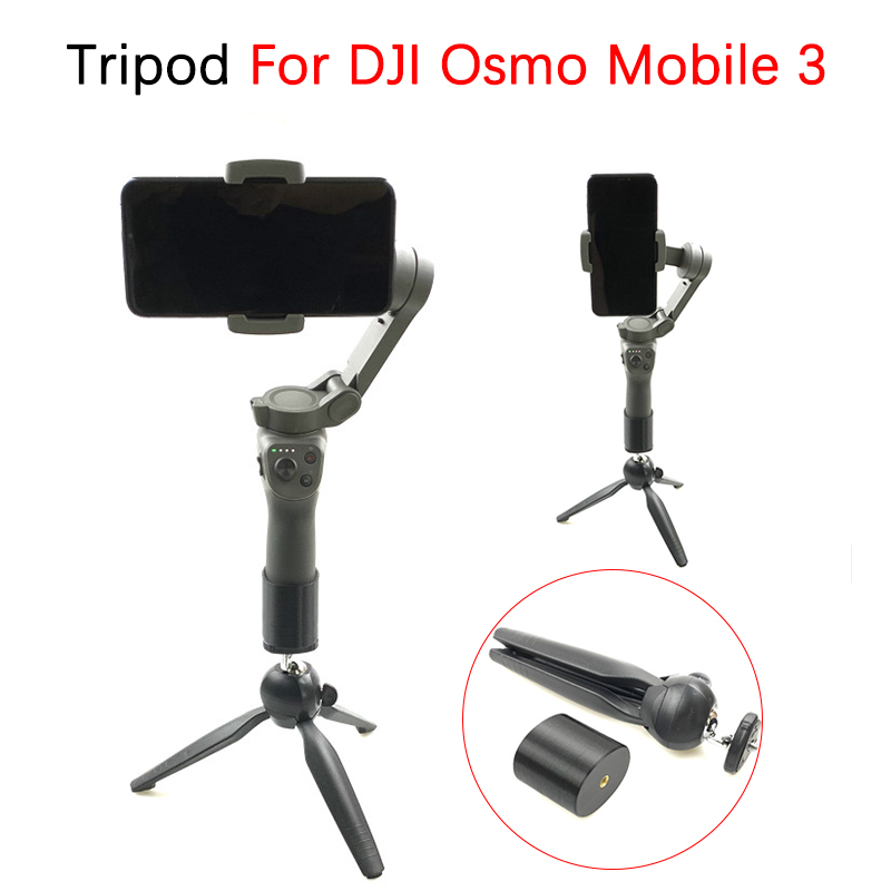 Zubehör für dji osmo mobile 3 handheld-gimbal, tragbares mini-stativ, stabilisator, halterung, verlängerungshalterung, basisstütze