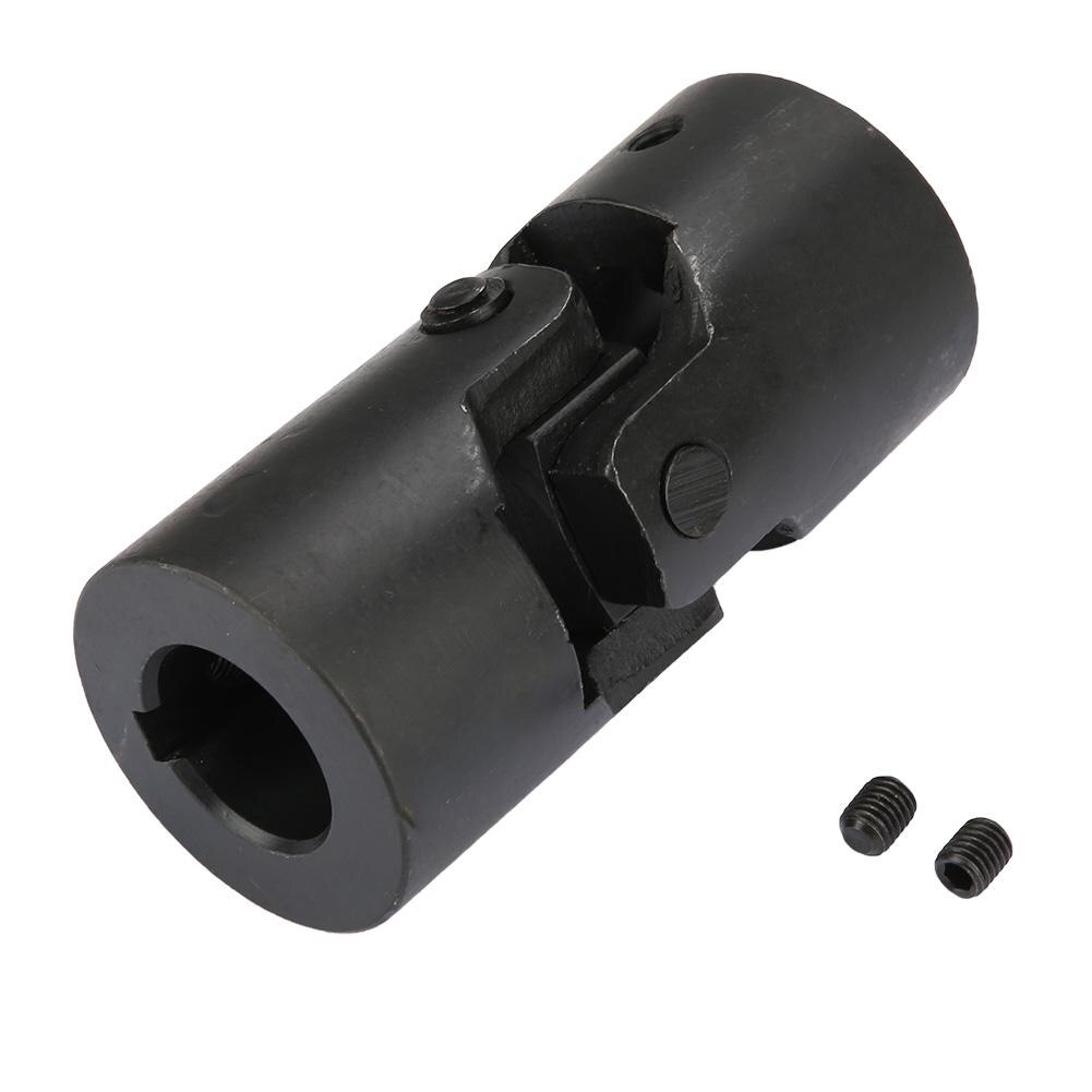 U-joint Motor Connector Shaft Coupling Motor Connector DIY Steering Universal Joint with Keyway 35*58*125mm
