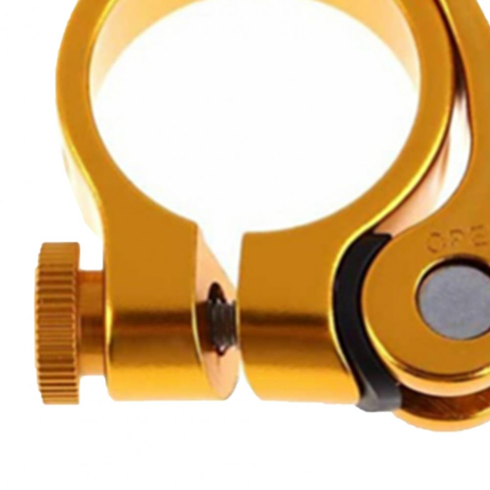 Bicycle accessories multicolor seat tube clamp high-strength quick release aluminum alloy solid car tube clamp MTB велосипед