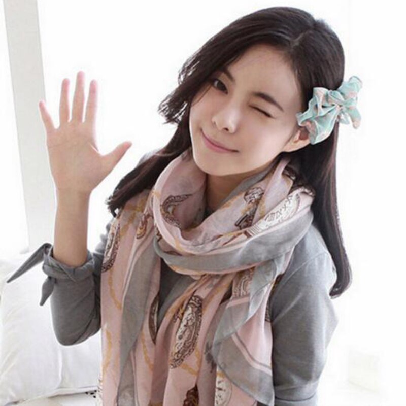 Casual Zachte 170*80 cm Vrouwen Gedrukt Voile Sjaal Strand Lange Sjaal Wrap Grote Sjaal Sjaals Vrouwen Accessoires vrouwelijke