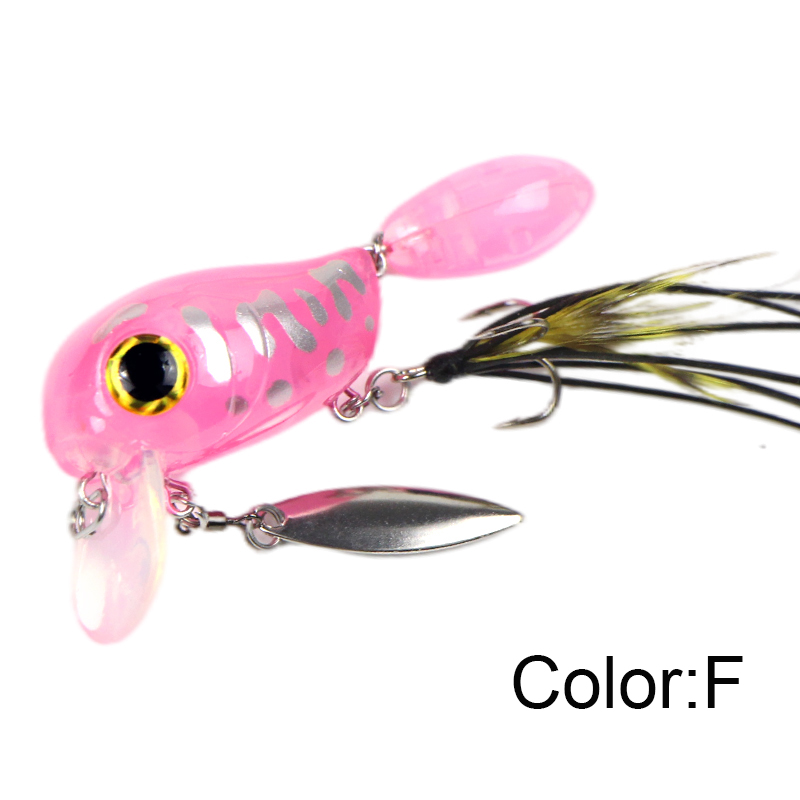 Histolure fiske sluk  sa40 sveiv 40mm 8g 12 farger flytende sluk bass gjedde wobblere crankbait: Sa40 f