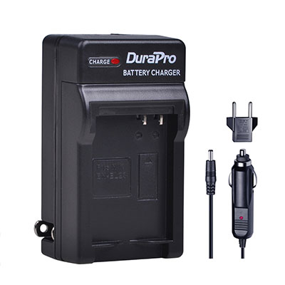 DuraPro 1pc 1850mAh EN-EL23 EN EL23 Li-Ion Batterij + Auto/Muur Lader Voor Nikon COOLPIX P900, p610, P600, B700, S810c Camera: Only Charger