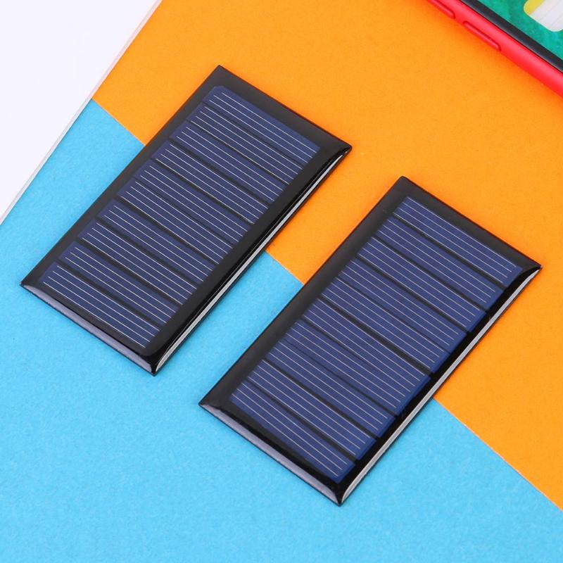 VODOOL Outdoor Solar Advertising 0.3W 5V 60mA Solar Panel Polycrystalline Solar Cell Panel for 3.6V Battery Charger Accessories
