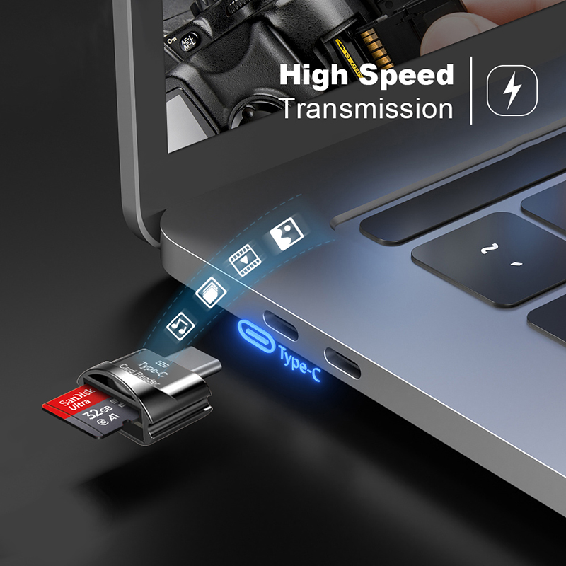 Lettore di schede Micro SD lettore di schede USB 3.0 2.0 per adattatore Micro SD USB lettore di schede di memoria intelligente lettore di schede di memoria SD