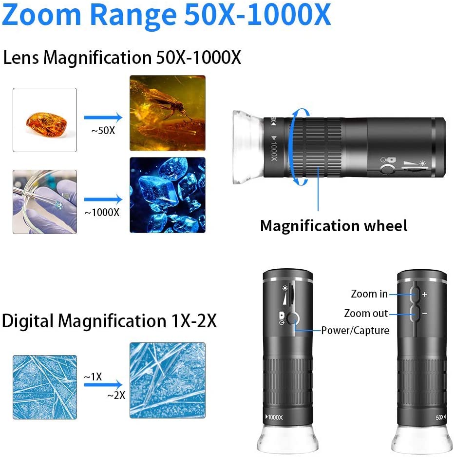 Wifi Professionele Usb Digitale Microscoop 8 Led 2MP 1000X Elektronische Microscoop Endoscoop Zoom Camera Vergrootglas + Lift St