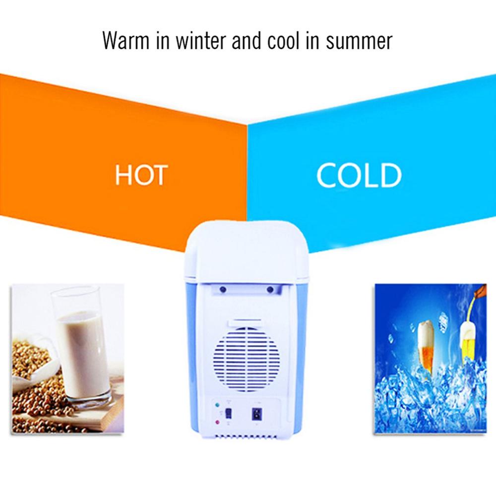 12V 7.5L Facilating Car Refrigerator Mini Electronic Refrigerator Freezer Cooler Travel Dual-use