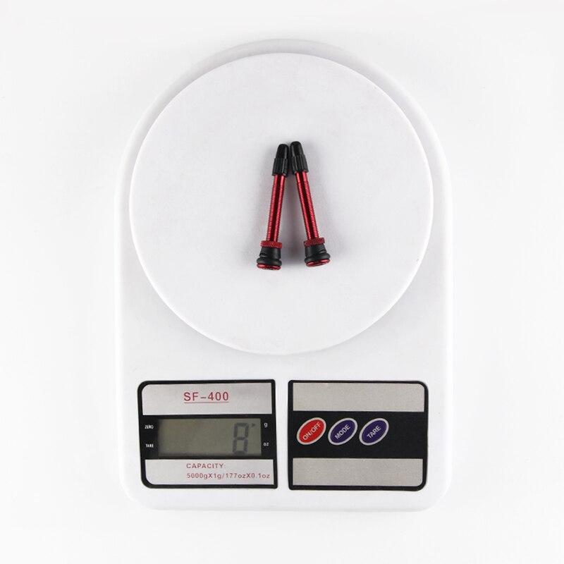 Bicycle valve bicycle tubeless Presta valve 58mm aluminum alloy bicycle French valve adapter MTB road bike bicycle valve