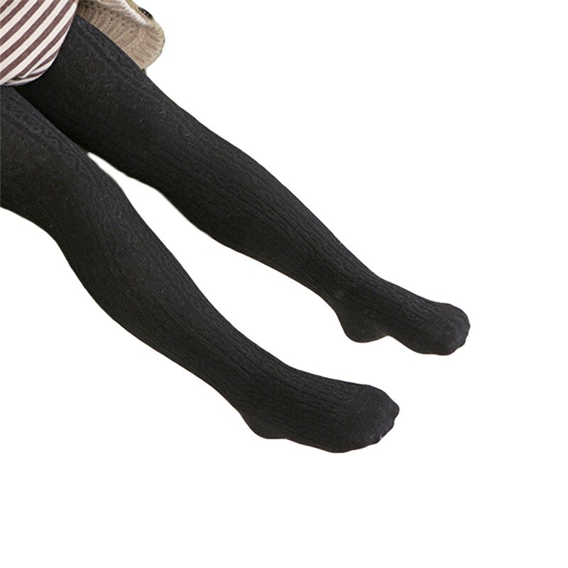 0-4 jahre freundlicher Kleinkind Baby Mädchen Strumpfhosen Feste Warme Baumwolle Strumpfhosen Baby Mädchen Strumpfhosen Hosen Feste Farbe Lange strumpfhosen
