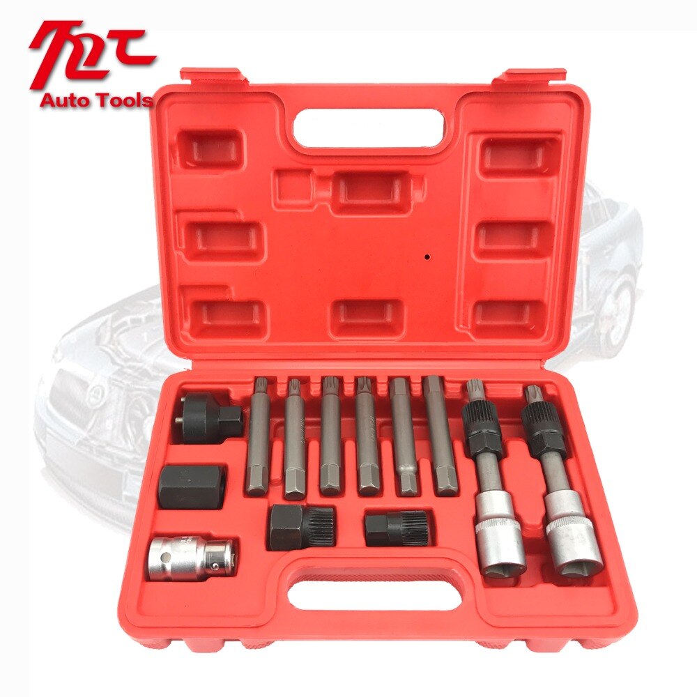 13 stks Dynamo Freewheel Poelietrekker Dynamo Tool Set Speciale Socket Set