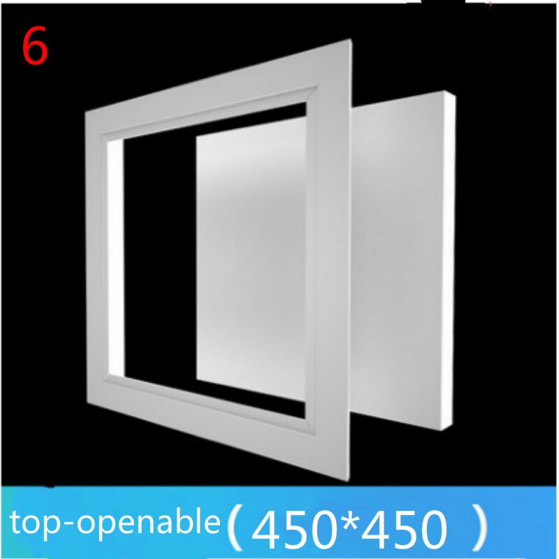 Top-openable Wall Ceiling Access Panel Access Door for HVAC Duct Toilet Bathroom Vent cover Access Cover Plates Aluminum Alloy