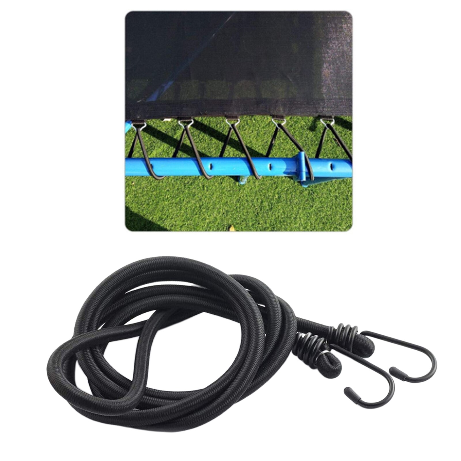 Bike Bungee Cords with Hooks Straps Tie Down Caravan Camping Fixed Band