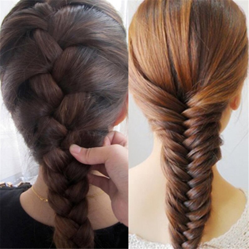 4 Stks/set Magic Hair Vlechten Twist Curler Set Haarspeld Holding Braiders Pull Haar Paardenstaart Diy Tool Styling Tool kit