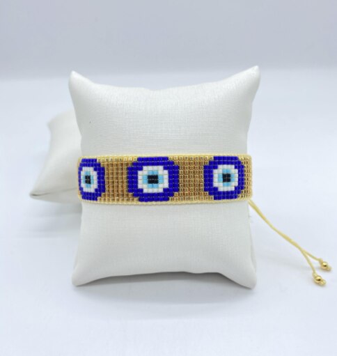 Japanese Miyuki Bead Jewellery Handmade Beaded Pulsera Evil Eye Bracelets