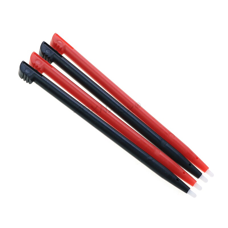 XOXNXEX-10 piezas para Nintendo DSI NDSI XL Stylus, bolígrafo táctil para NDSI XL, solo más largo de lo Normal DS, negro y rojo