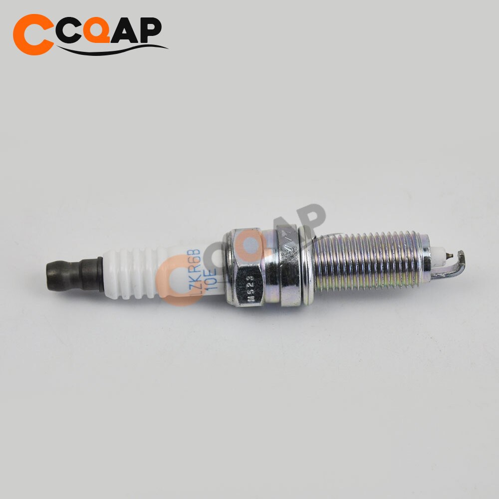 Conjunto de 4 iridium bujía 18846-10060 SLZKR6B-10E para Hyundai Elantra i30 Kia Soul 1884610060 SLZKR6B10E 93815, 6216