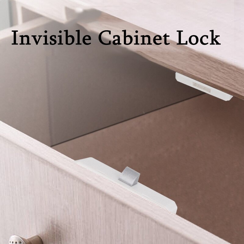 EGFirtor-cerradura inteligente con Bluetooth para cajón, dispositivo de bloqueo NFC sin cerradura, Invisible, sin agujero, para armario