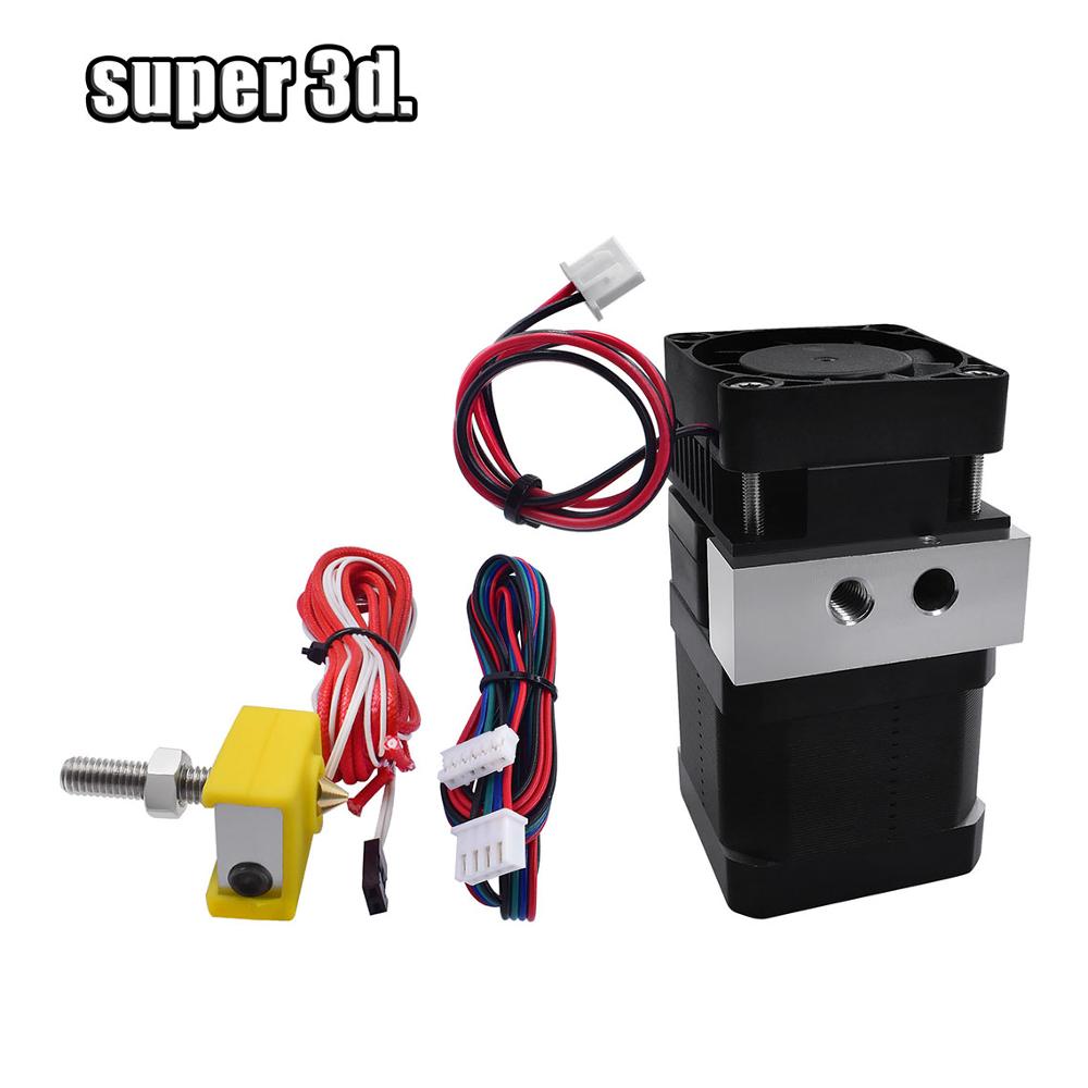 Kits complets de mise à jour de chargeur d'extrudeuse de l'imprimante 3D MK7 avec le moteur pas à pas 12 V/24 v 0.2/0.4/0.5mm fliament 1.75mm pour anet A6