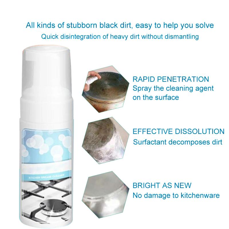 Grease Police Degreaser Cleaner Rust Cleaner Bubble Dilute Dirt Oil Wash Cleaning Rust Remover Kitchen Cleaning Tools