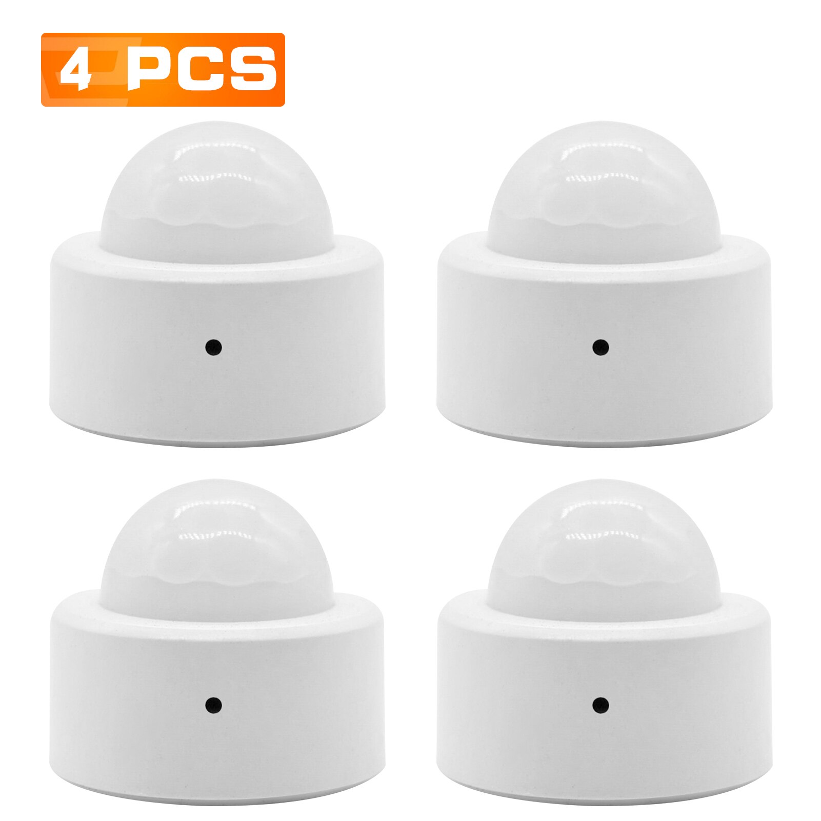 Tuya Zigbee 3.0 Human Body PIR Motion Sensor Wireless Smart Life Home Security Intelligence Detector System Gateway Hub Request: 4 pieces