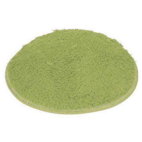 40Cm Duurzaam Ronde Zachte Koralen Fleece Badmatten Badkamer Slaapkamer Keuken Antislip Vloermat Wateropname Tapijt thuis Deurmat: Beige Yellow
