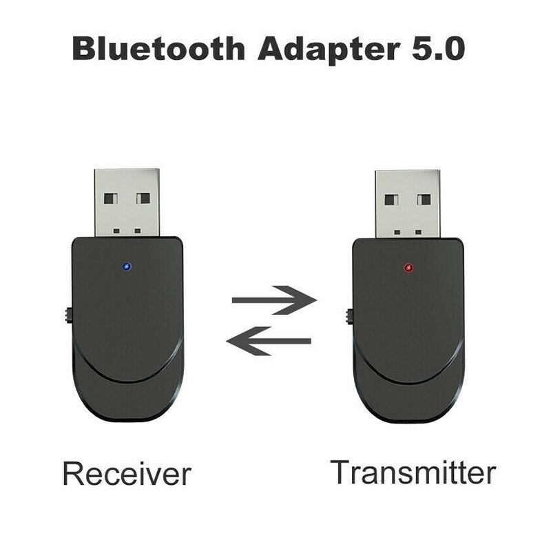 3 in 1 Bluetooth 5,0 USB o Empfänger Absender 3,5mm Jack AUX Stereo Musik kabellos Adapter für TV PC kopfhörer