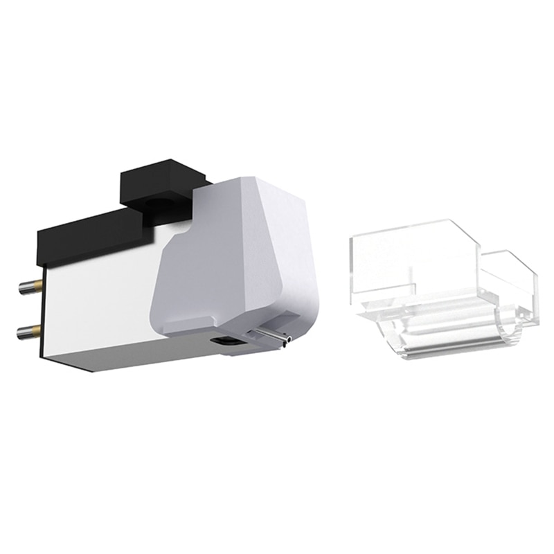 Cartridge Stylus with High-End Moving Magnetic Cartridge LP Turntable Phonograph Half-drilled cone stylus Accesories
