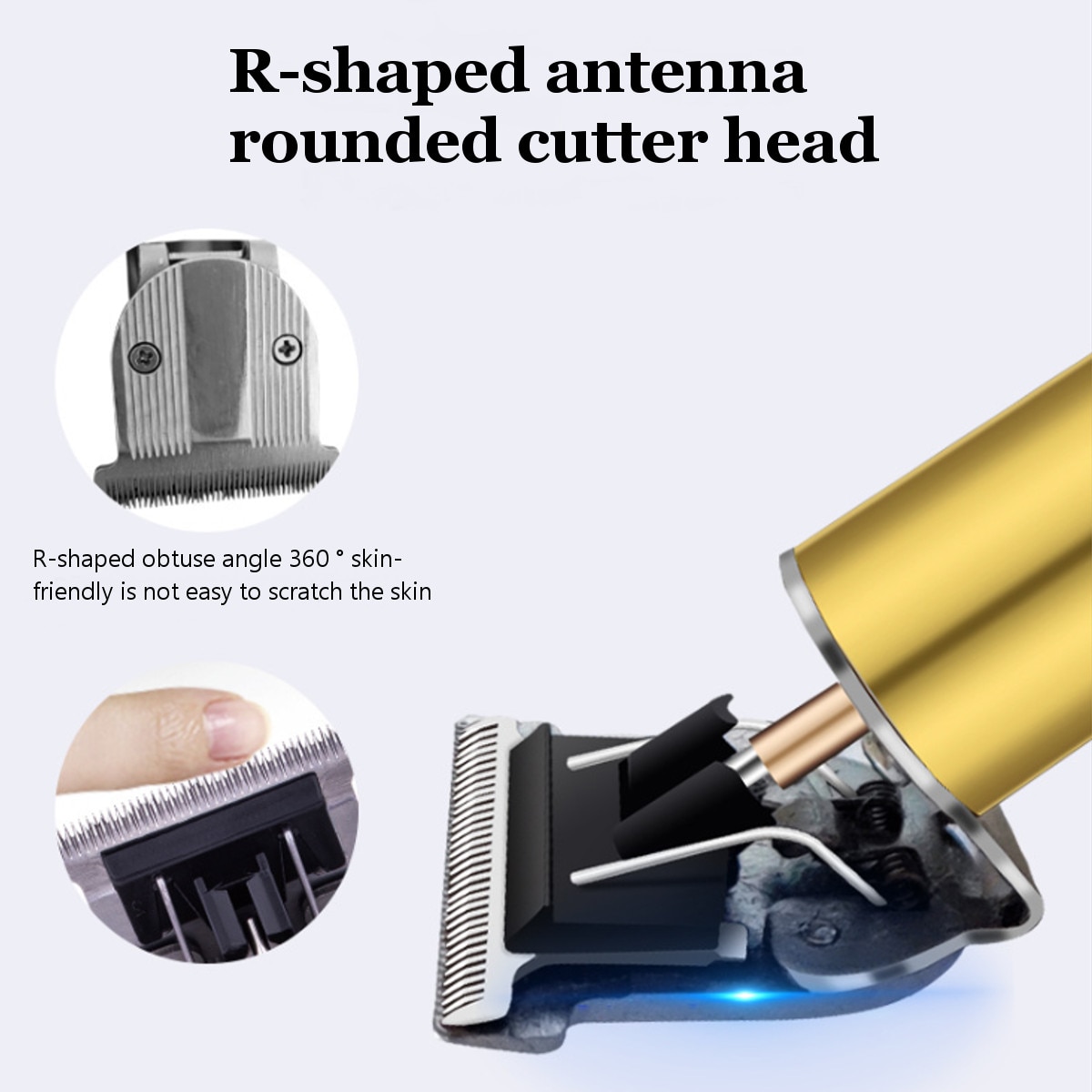 8in1 Hair Trimmer T-Outliner Skeleton Heavy Hitter Cordless Trimmer Men 0mm Baldheaded Hair Clipper Finish Hair Cutting Machine