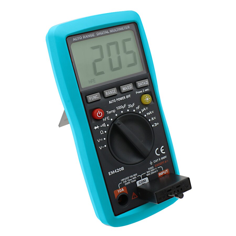 all-sun EM420A EM420B Digital Multimeter AC/DC Voltage&Current Multimeter with Continuity Diode Battery Capacitance Tester