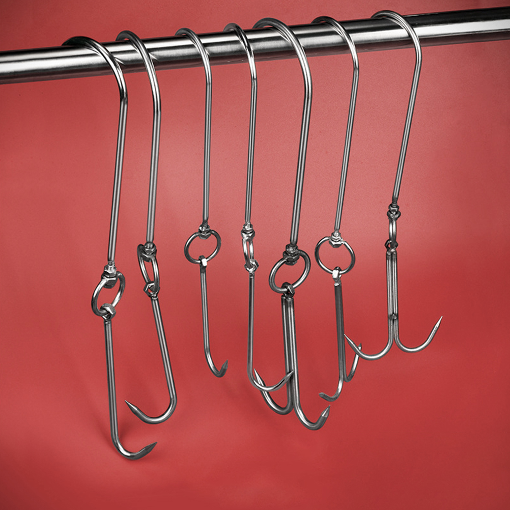 Stainless Steel Meat Hook Durable Meat Hanging Hook Bacon Shop Meat Hook