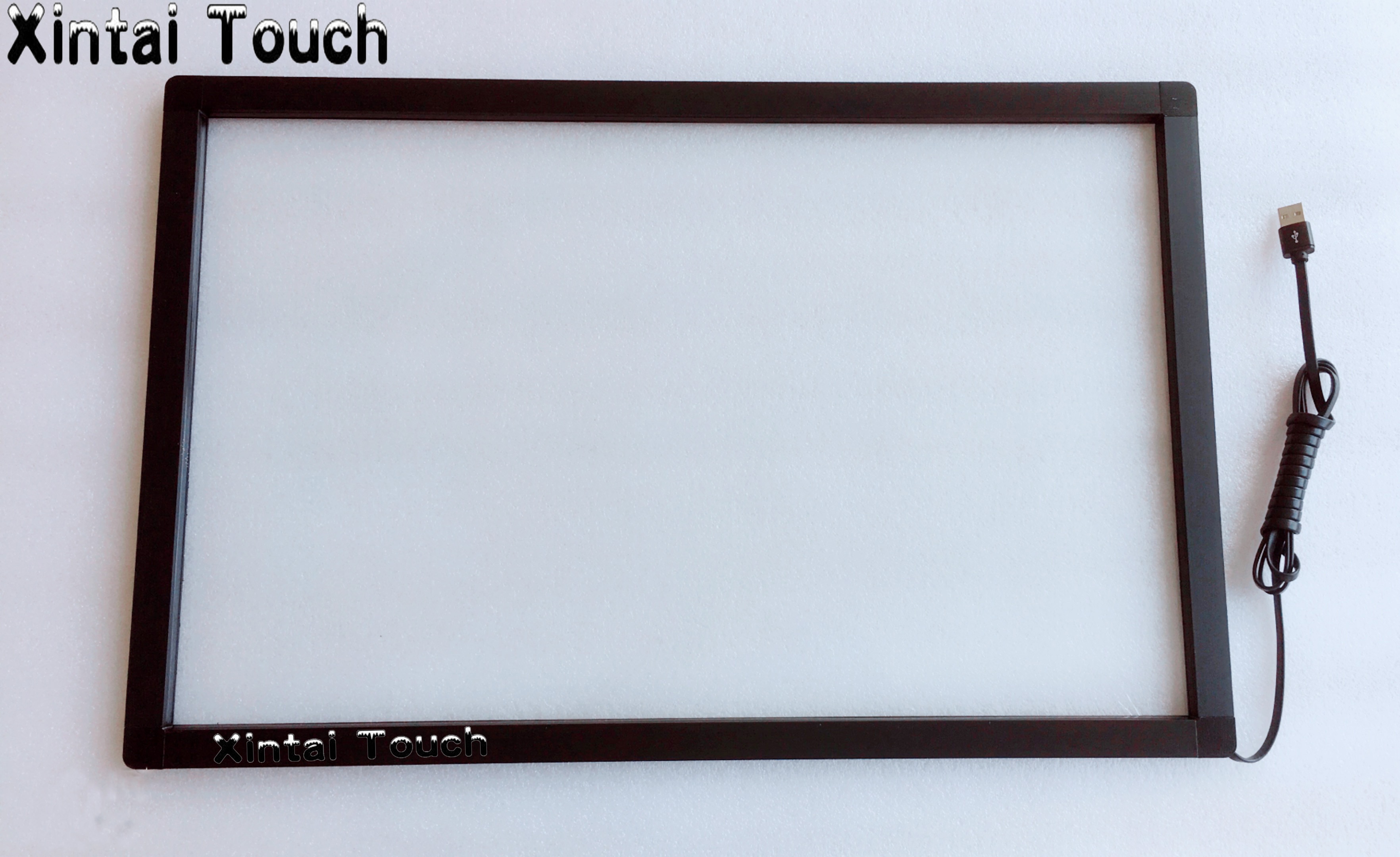 Xintai Touch 23 Inch 10 Punten Ir Touch Overlay Frame Panel Met Glas, Multi Infrarood Touch Frame, plug En Play