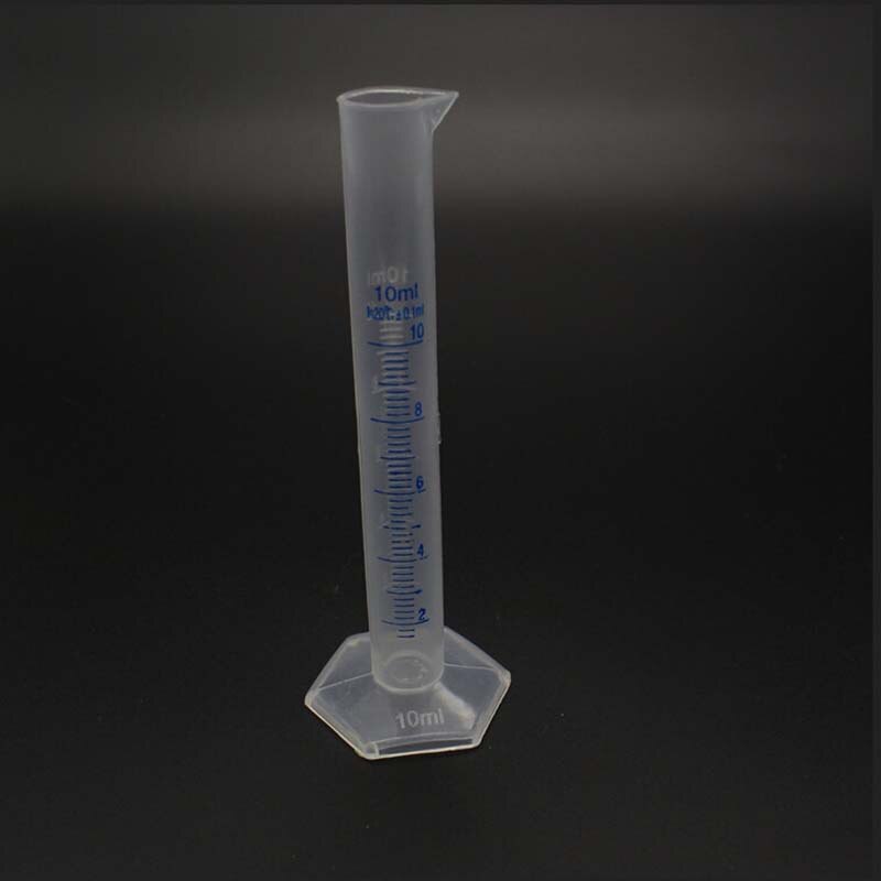 Cilindros de medición de plástico, 1 Uds., 100ml, para suministros de laboratorio, herramientas de laboratorio