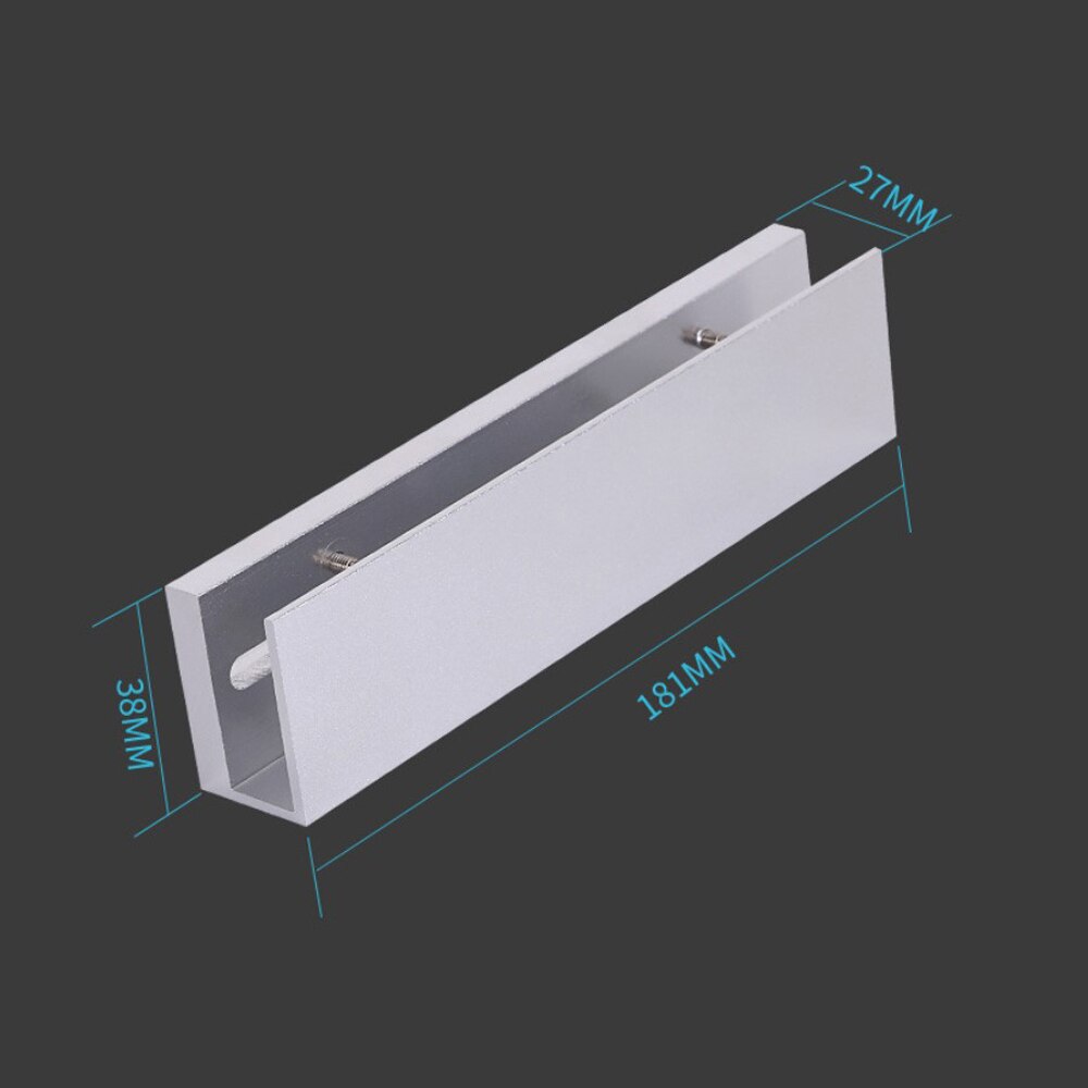 280kg Magnetic lock U shape bracket f for frameless glass door Access Control System Accessory