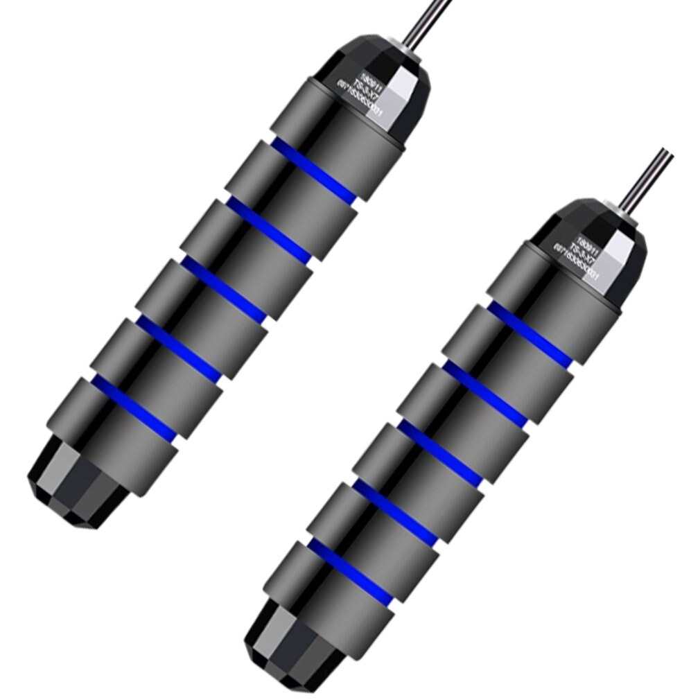Gewicht-Lagerbier Springseil Fitness springen Seil Draht Seil Gewicht Verlust Ausrügestochen Ohne Wicklung Mit Kugellager schnell springen seil