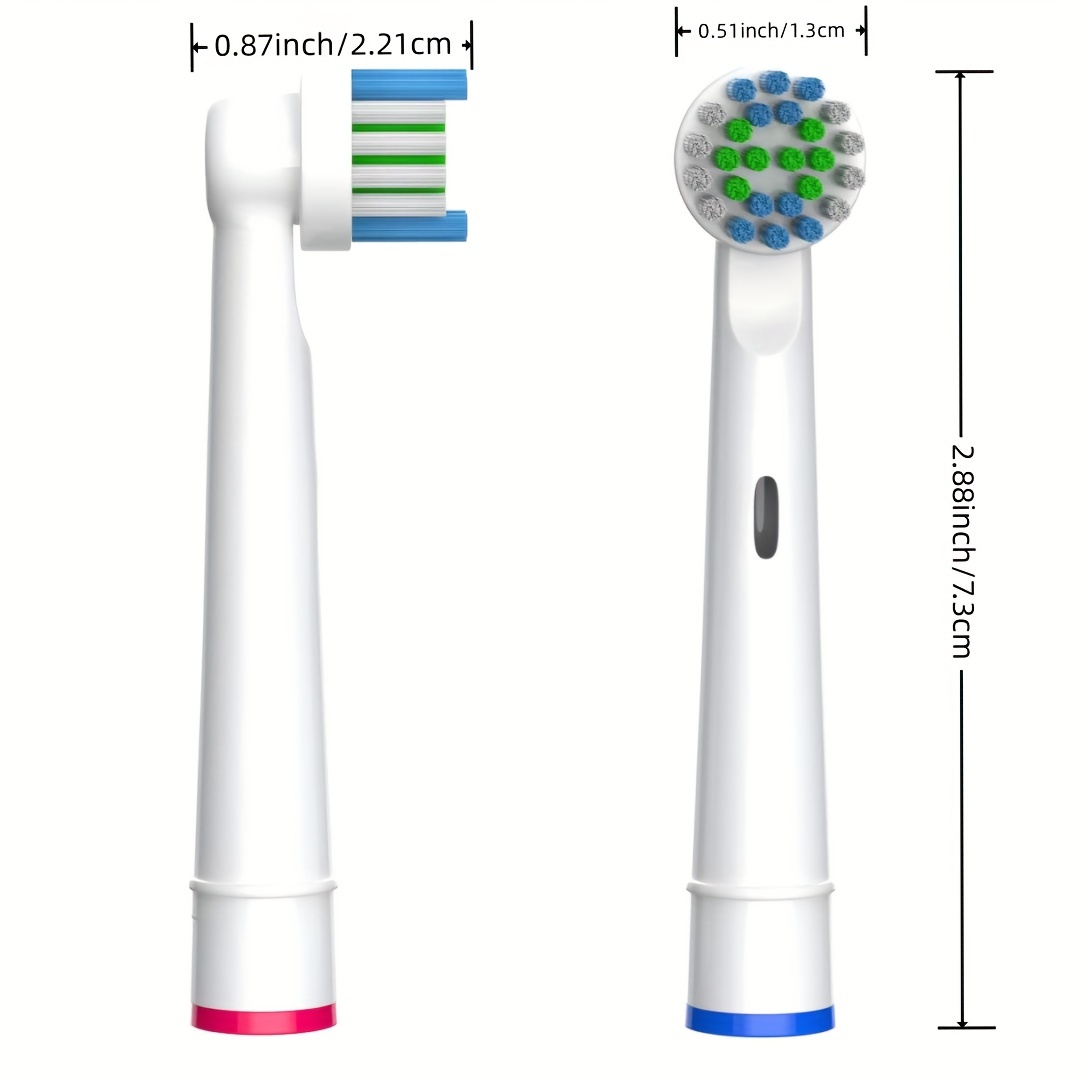 Têtes de brosse à dents de rechange, 10 pièces, compatibles avec oral-b Braun, têtes de brosse à dents électrique professionnelle