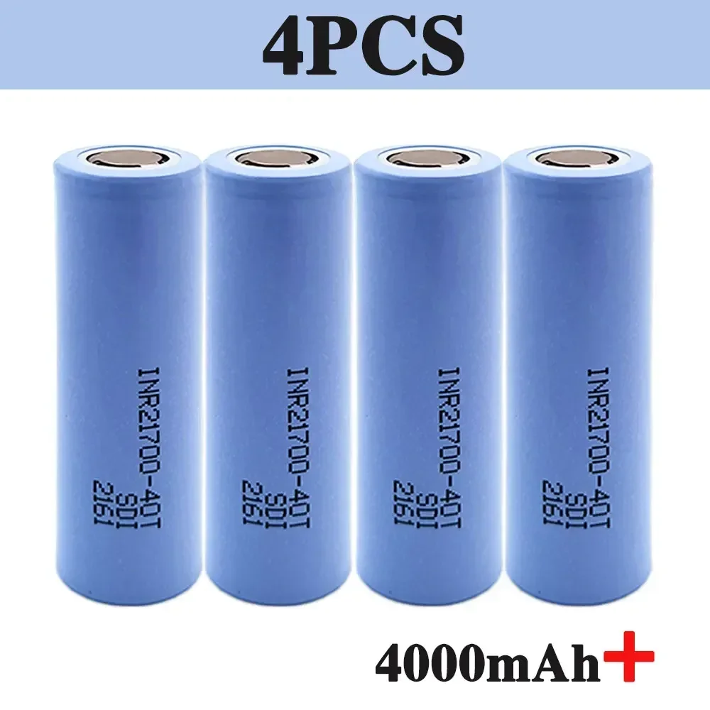 💯4000mah 30A 40T 21700 Lithium Ion Rechargeable Battery , High Discharge/High Capacity 3.7V 21700 Lithium Ion Battery♻️: DEEP BLUE