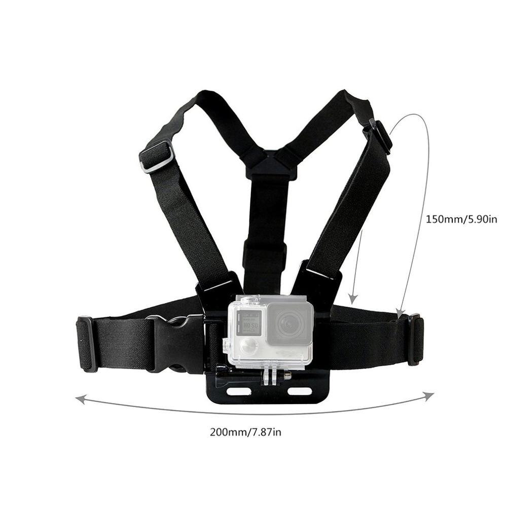 Borst Strap Mount Riem Voor Gopro Hero 7/6/5 4K Action Camera Borst Mount Harness Voor Gopro Sjcam SJ4000 Sport Cam Fix