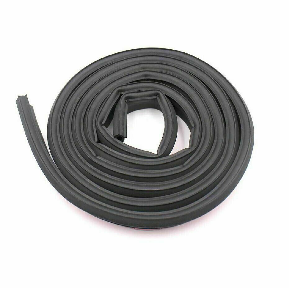 5M 16ft Rubber Black Universal Pickup Truck Bed Tailgate Sealing Strip Anti Dus