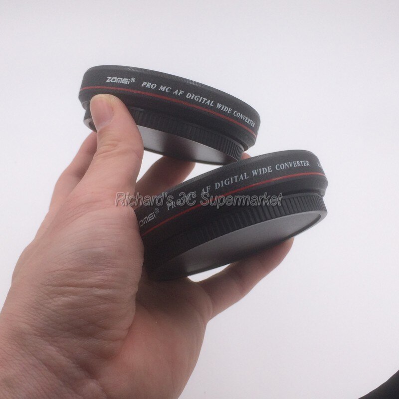 ZOMEI 58MM 0.45X Wide Angle Lens Ultra Slim Multi-Coated AGC Optical Glass Pro MC AF Digital Wide Converter for Nikon Sony