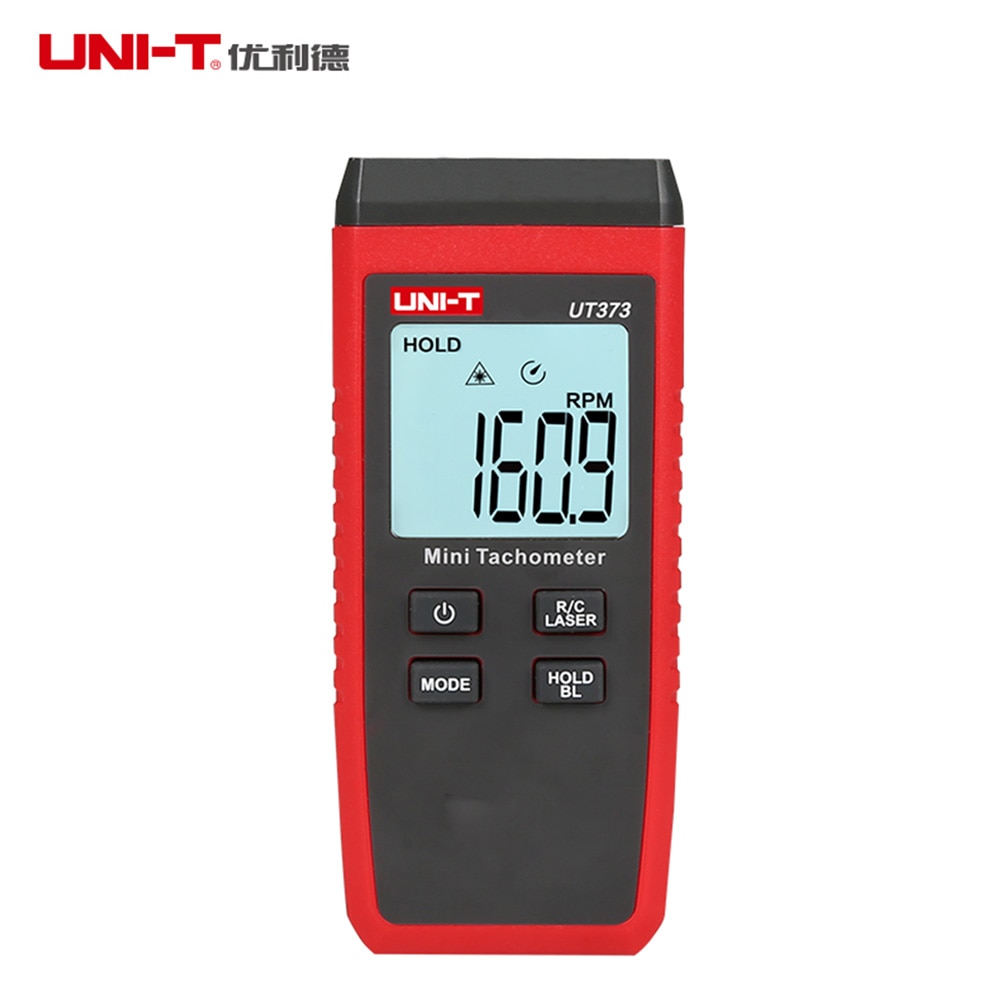 UNI-T UT373 Mini Digital Tachometer Measuring Range 10-99999RPM Non-Contact Tachometer Odometer with Backlight